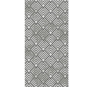 Geometric Arrangement Style modern blind - TenStickers