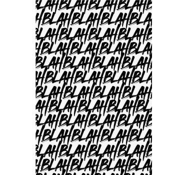 Store enrouleur phrases modèle typographique expressif - TenStickers