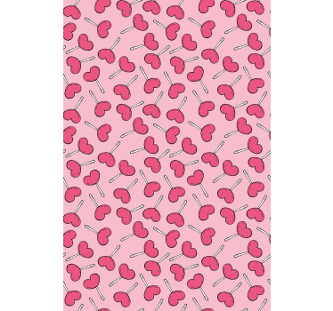 Lízanky v tvare krbu tínedžerská Roleta - Tenstickers