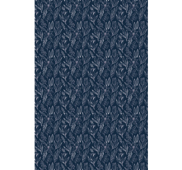 Estor floral Lirios de patrones sin fisuras diseño floral - TenVinilo