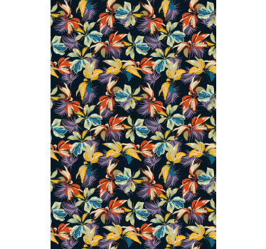 Lírio-tigre desenho floral cego para flores - TenStickers