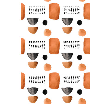 Minimalist geometric shapes blind office - TenStickers