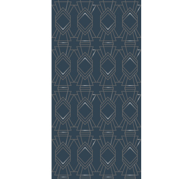 Persiana enrollable moderno patrón de formas geométricas - TenVinilo