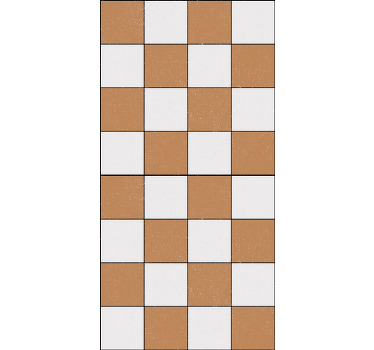 Store enrouleur textures et motifs motif en damier - TenStickers