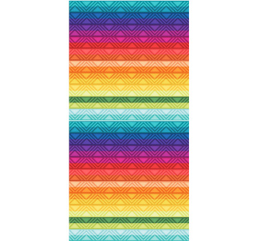 Plemenski vzorec prelivna originalna roleta - TenStickers