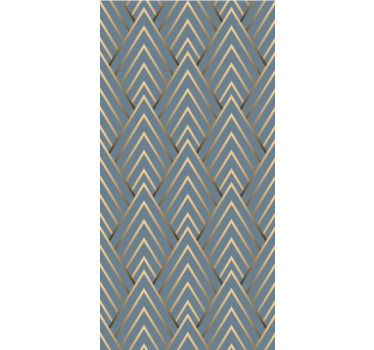 Estore de rolo modernos padrão geométrico elegante - TenStickers