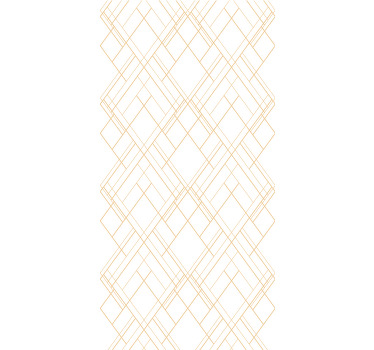 Cortina roller elegante líneas geométricas doradas - TenVinilo