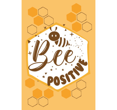 Store enrouleur phrases message positif des abeilles - TenStickers