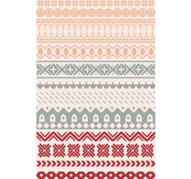 Mönster viking vintage nordisk persienn - Tenstickers