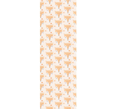 Stores avec animaux renards motif - TenStickers