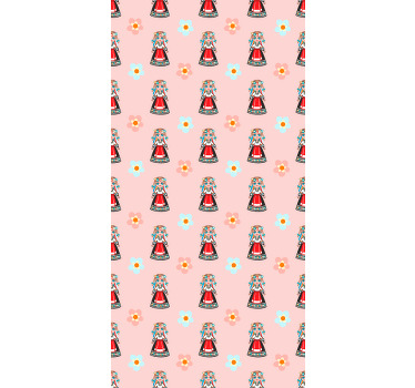 Roleta dla dzieci Ilustracja "marzanna" - TenStickers