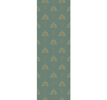 Klassische Rollos Jugendstil Blumenmuster - TenStickers
