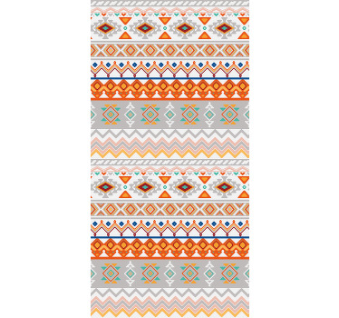 Estor textura Patrón de estilo bohemio - TenVinilo