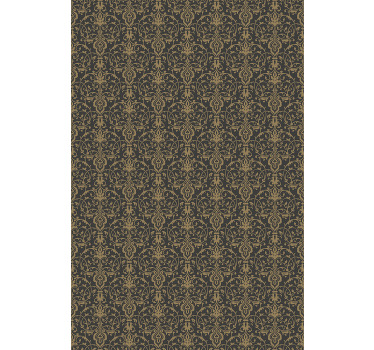 Stores ornements gothiques style damassé - TenStickers