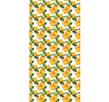 Stores avec fruits et légumes Style méditerranéen au citron - TenStickers