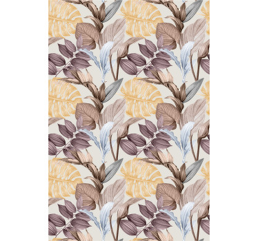 Stores enrouleurs plantes tropicales motif XXL - TenStickers