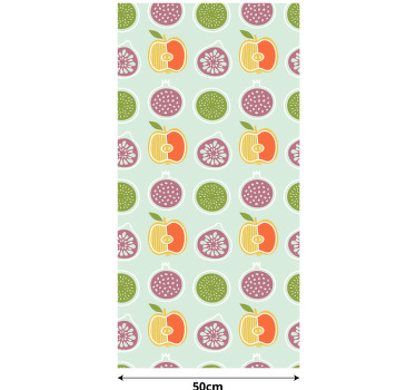 Estor enrollable cocina original patrón cítricos - TenVinilo