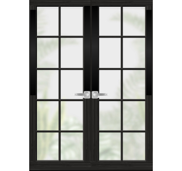 Imitatië venster rolgordijn keuken - TenStickers