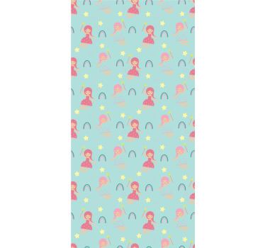 Estor habitación infantil Hadas Arcoiris - TenVinilo