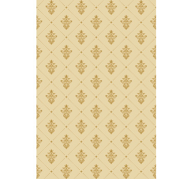 Damask diamonds modern kitchen blind - TenStickers