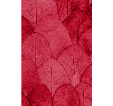 Magenta Leaves  Purple Leaves Living room blind - TenStickers
