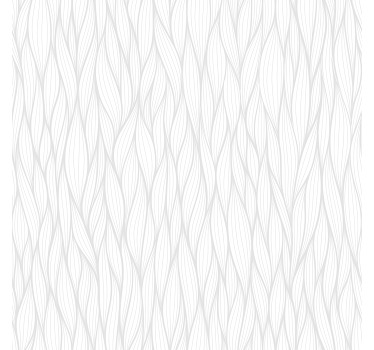 wavy lines White blind - TenStickers