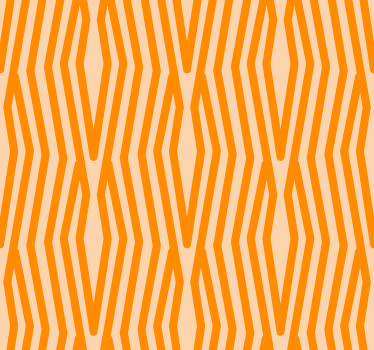 abstract pattern Orange blind - TenStickers