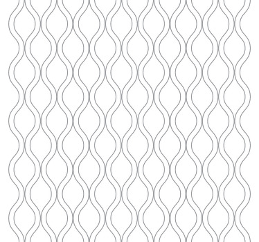 Rollo Fenster Elegant geschwungene linien - TenStickers
