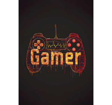 Player's heartbeat Geek blind - TenStickers