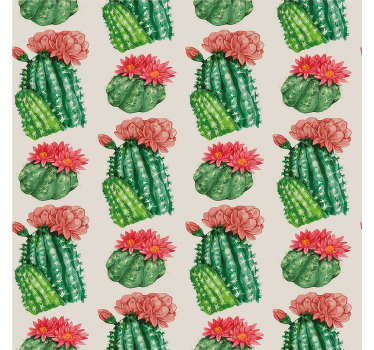 Rolo zavjese kaktus pustinjski cvjetni - TenStickers