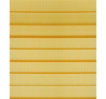 Estor enrollable amarillo imitación efecto tejido - TenVinilo