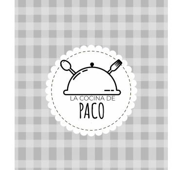 Estor enrollable cocina blanca personalizable - TenVinilo