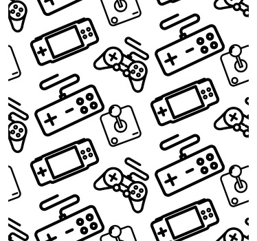 M inimalist controllers  geek roller blind - TenStickers