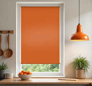 Citrus orange blind kitchen - TenStickers