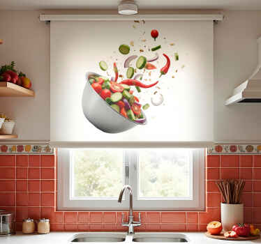 Rollo für Küche frischer salat - TenStickers