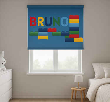 Store enrouleur chambre enfant blocs de jouets colorés - TenStickers