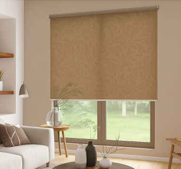 Store enrouleur salon design élégant beige foncé - TenStickers