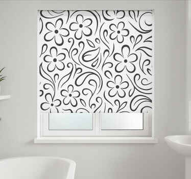 White maritime theme bathroom window blind - TenStickers