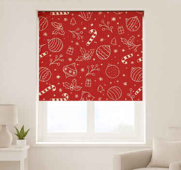 Store enrouleur salon motif de rouge-gorge - TenStickers