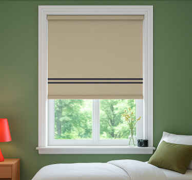 Store enrouleur pour chambre ado tissu neutre - TenStickers