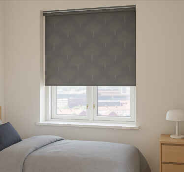 Store enrouleur pour chambre ado motif arborescent - TenStickers