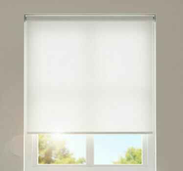 Cortina roller elegante tonos de nube - TenVinilo