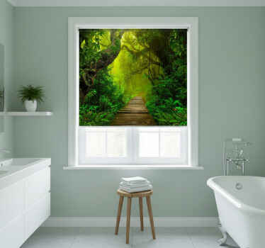 Tree blind mystic forest path - TenStickers