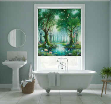 Roletai medžiai pasakų freska - „Tenstickers“