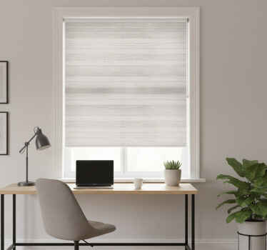 Roleta do kancelárie šedé elegantné rustikálne dosky - Tenstickers