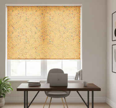 Roleta do kancelárie s malými farebnými škvrnami - Tenstickers