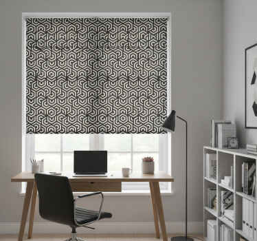 Roleta do kancelárie Škótsky abstrakt - Tenstickers