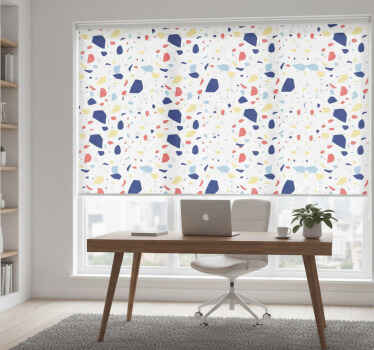 Roleta do kancelárie elegantné terazzo - Tenstickers