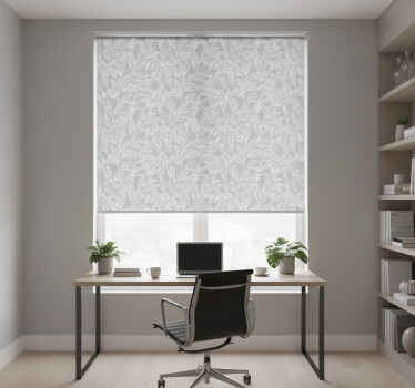 Toile fenêtre bureau nature mirage branches - TenStickers