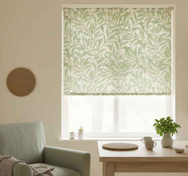 Estor enrollable cocina plantas verdes botánicas - TenVinilo